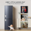 Kühlschrankschloss, Kühlschrankschloss mit Silikon-Drahtschutz 3