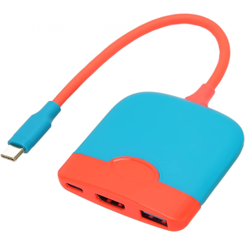 USB-C-auf-HD-Multimedia-Interface-Adapter, 3-in-1-Multifunktions-Portable-4K-HD-USB-C-Digital-AV-Multiport-Adapter