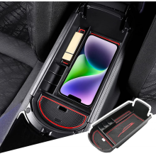 Kompatibel mit der Armlehnen-Aufbewahrungsbox für Toyota C-HR (2018–2022+), passend für Toyota C-HR 2022 Zubehör 2022 Toyota C-HR