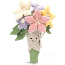 Plüschiger Blumenstrauß – Süßes Geschenk zum Jahrestag, Weihnachten und mehr