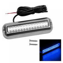 (Blaue) LED-Schiffsleuchte, IP68 wasserdicht, Heckleuchte für Boote, 42 LEDs, Yacht-Scheinwerfer