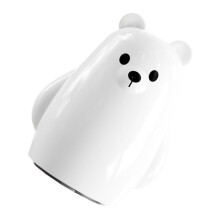 Metal Bottle Opener Polar Bear Design with OneHanded Operation for Camping and Home Use