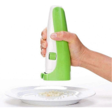 Knoblauchschneider, Knoblauchpresse, Magischer Knoblauchwürfelschneider, Knoblauchwürfel auspressen