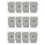 12 Staubbeutel kompatibel mit iRobot Roomba Combo J9+ & Combo J7+/Plus Saugroboter 1