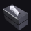 Kosmetiktuchbox aus Edelstahl, Papiertaschentuchspender, rechteckige Box 5
