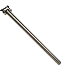 Titaaniseos 3AL2.5V 31.8 mm CNC-satulatolppa taittopyörään 520 mm pyörätarvikkeet ajo-satulatolppa