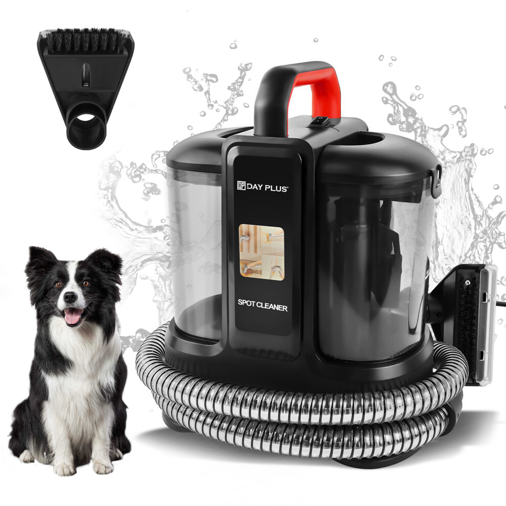 Youseahome Carpet Cleaner, 3000W Portable Spot Cleaner For Upholstery Car Interior, Handheld Spot Washer Machine For Sofa, Hard Floor And Carpet Stain Removal