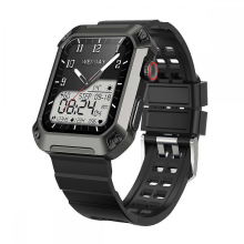 (Black-S2 (Black))Rogbid Tank S2 Smartwatch mit 1,83 Zoll IPS-Bildschirm, unterstützt Bluetooth-Anrufe, Blutdruck- und Schlafüberw