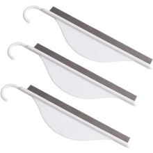 Strumento per oscurare i vetri, design con manico lungo per raggiungere facilmente la superficie, spatola in silicone multiuso ideale per uso