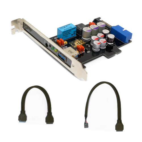 AXF-100 USB-Stromquelle HiFi-Interface-Vorverstärker Interner Filter für USB-Audiogeräte USB Interner Filter