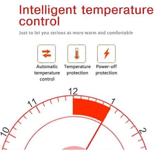 Intelligenter elektrischer Heizlüfter, elektrischer Wandheizlüfter 2