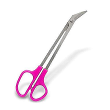Zehennagelschere für Senioren | Lange 8 1/4 Zoll (ca. 21 cm) lange Nagelschere aus Edelstahl mit ergonomischem Design, langem Grif