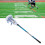 24-Zoll-Lacrosse-Schläger mit weißem 12