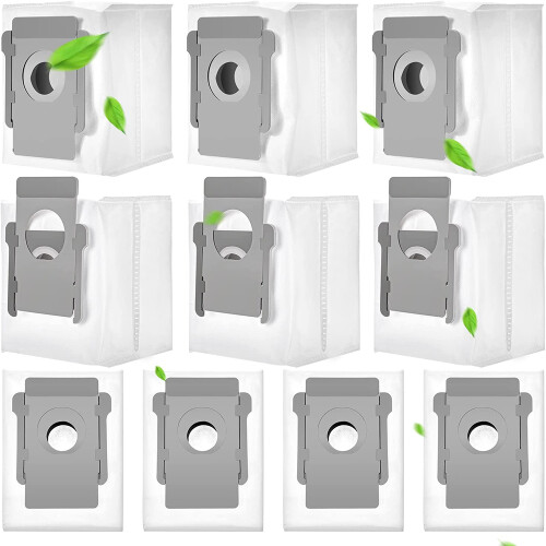 Σακούλες ηλεκτρικής σκούπας για iRobot Roomba, Υλικό PP, Μη υφασμένο ύφασμα, Αυτόματη