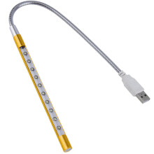 Companionul ideal pentru studenți și angajați la birou, lampă USB portabilă cu design tip gât de lebădă și iluminare maximă