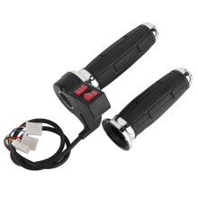 Mâner de accelerație pentru bicicletă electrică, mâner de accelerație cu 3 viteze și viteză înainte și înapoi, mâner de accelerație