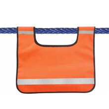 Winch Cable Damper in Visibility Orange with Pocket for Vehicle Recovery and Towing