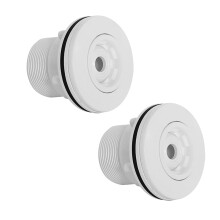 2 Pack Swimming Pool Jet Nozzle 360 Rotatable Water Outlet for Spa Massage