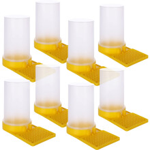 Bee Feeder Water Dispenser 8 Pack Beekeeping Equipment for Hive Drinking and Beekeeper Tools