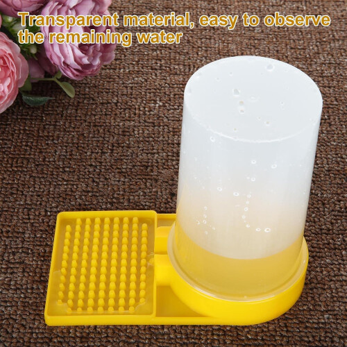 Bee Feeder Water Dispenser 8 Pack Beekeeping Equipment for Hive Drinking and Beekeeper Tools 2