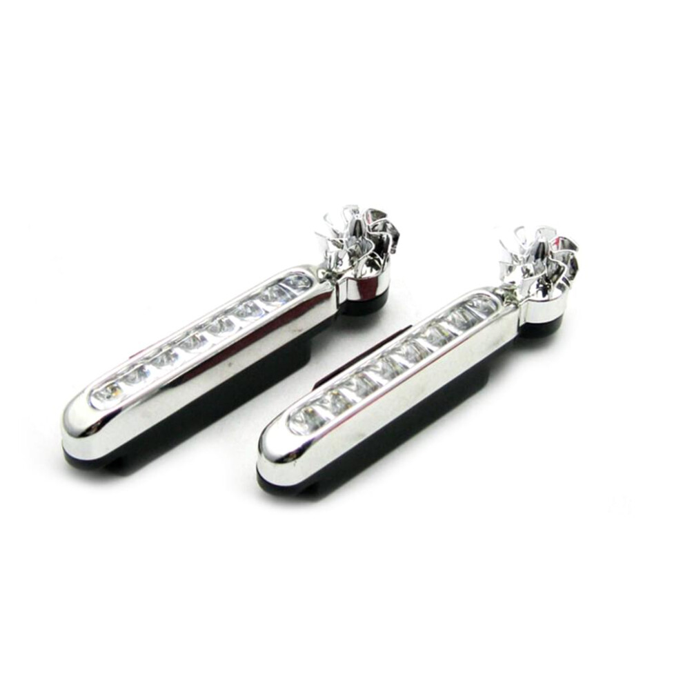 8 Led Wind-Powered Car Running Lights, 50000 Hours Lifespan, Enhance Your Car's Aesthetics 9454554244556