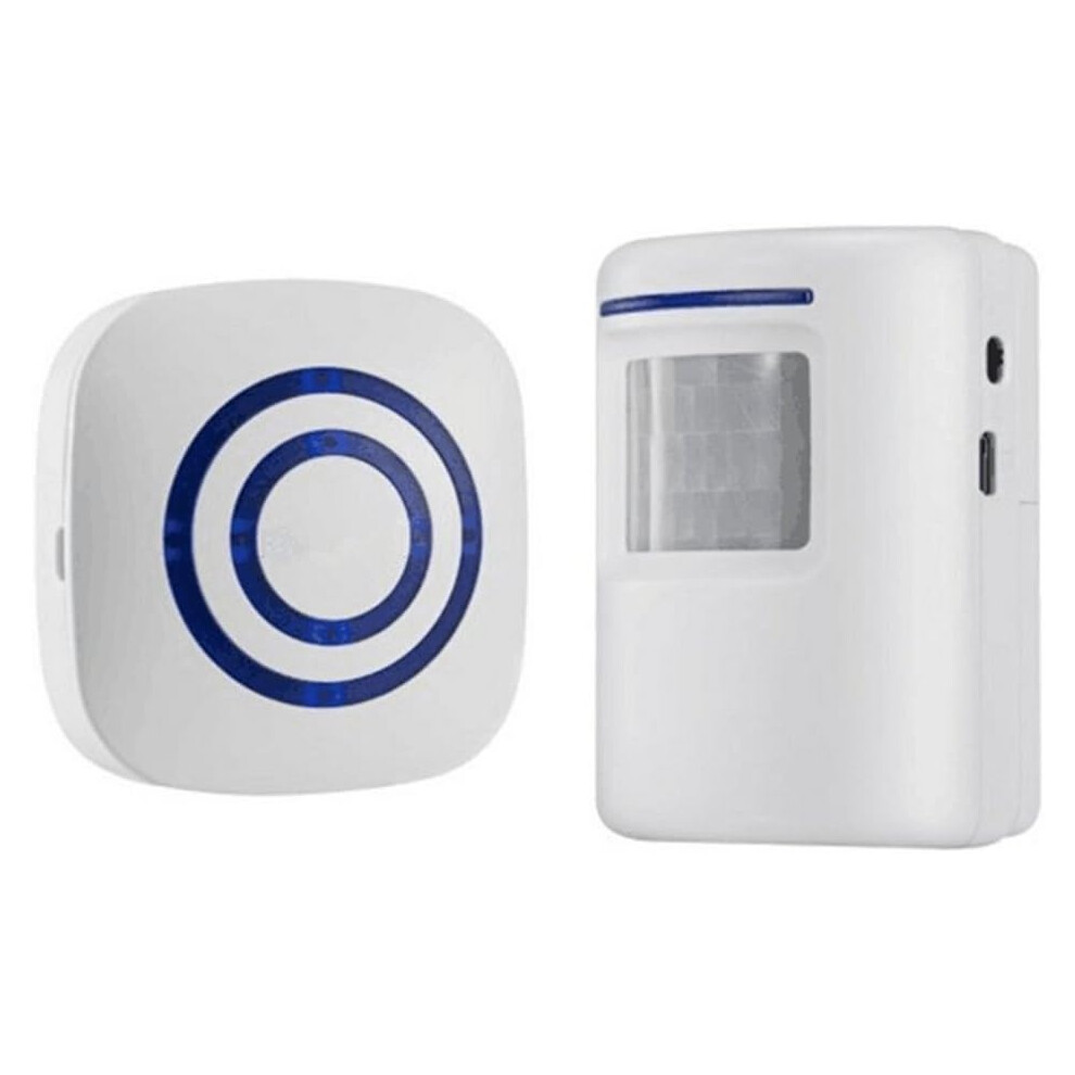 Motion Sensor Alarm: Electric Doorbells, Long Range Wireless Driveway Alert, Pir Motion Detector With 38 Chime Tunes, Led Indicator 9454554249575