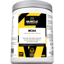 Muscle Dynamics BCAA Powder 340g Lemon & Lime