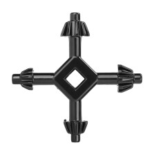 Steel Drill Chuck Key 4 in 1 Universal Wrench Tool for Cordless and Electric Power Drills
