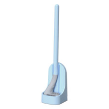 Golf-Toilettenbürsten-Set für 360-Reinigung, flexible Silikonborsten, schnelltrocknende Aufbewahrung, Wandmontage, tropffrei, schnelltrocknend,