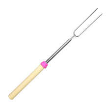 Functional Grills Tool Heatproof Retractable Skewer U-Pink hat