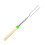 Retractable BBQ Skewer Rustproof Nonrust Steel U-Green hat 1