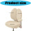 Chair Cover Protectors Set Waterproof Elastics Polyester-Khaki 3