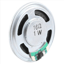 36 mm:n 16 ohmin 1 W:n alumiinikotelo, sisämagneetilla varustettu kaiutin