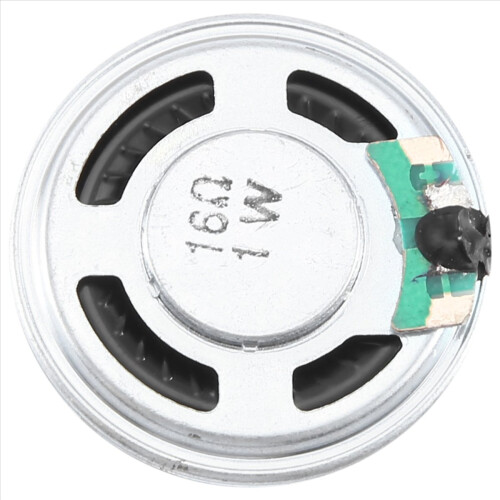 Ηχείο με εσωτερικό μαγνήτη 36 χιλιοστών 16 Ohm 1W με περίβλημα αλουμινίου 2