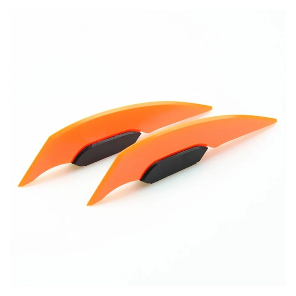 Winglet Spoiler Abs Aerodynamic Kit For Yamaha Yzf R125 Speed Stability (Orange) Orange 9001264603588