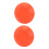 2 Stück Golf Force Pads, orangefarbenes Gummi, 9