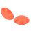 2 Stück Golf Force Pads, orangefarbenes Gummi, 5