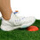 2 Stück Golf Force Pads, orangefarbenes Gummi, 12