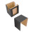 Kartendeckbox, PU-Leder, Magnetverschluss, 5