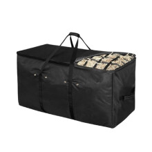 Extra Large Waterproof Hay Bale Bag with Carry Handles for Goat Sheep Cow Farm Feed Transport
