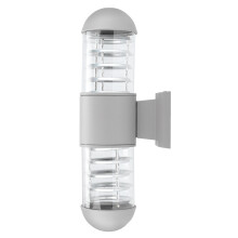 Alluminio e vetro ad alta resistenza per corridoi di scale, facile installazione, applique da esterno resistente alle intemperie con LED antiruggine