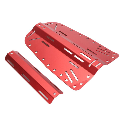 Tauch-Rückplatte, leichte Aluminium-Einzel- und 1