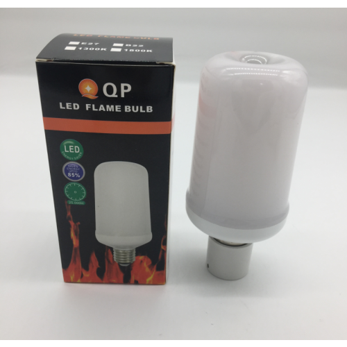 LED Flickering Fire Bulb Flame Effect Light Bulb With Smart Gravity Sensor Flame Light E26 Base Decorative Lamp For Indoor Outdoor Lighting Decoration