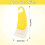 Silicone Kitchen Scraper with Ergonomic NonSlip Grip for Scratch Pot and Pan Cleaning 5