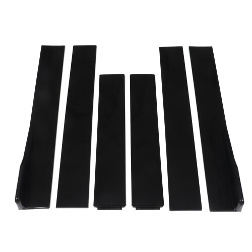 Auto-Seitenschweller, 2,2 m, glänzend schwarz, 1