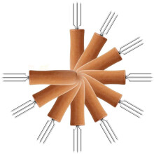 Maiskolbenhalter, vielseitiges Geschirr, rutschfeste, ergonomische Griffe mit Maiskolbenhaltern aus Edelstahl, perfektes Geschenk für Maisliebhaber