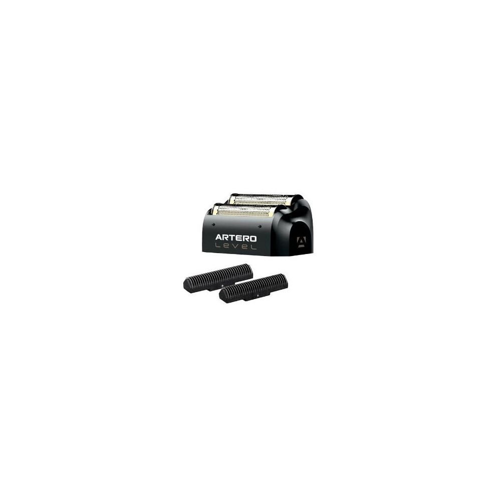 Artero Black Set - Blades And Foils For Barber Shaver Cordless Level Shaver And Ragnar Comet Eurostil