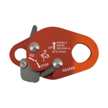 Tree Climbing Rope Grab Adjuster for 913mm Rope Fall Protection Arrester for Arborist Outdoor Exploration Orange