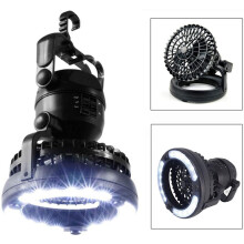 Lanterne combinée 2 en 1, lampe de camping LED portable et ventilateur pour la randonnée, lot de deux unités, usage polyvalent pour la maison ou