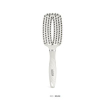 Szczotka Do Włosów , Fryzjerska , Szkieletowa , Ge-Bion 17 Flexible Brush Off-White Artero